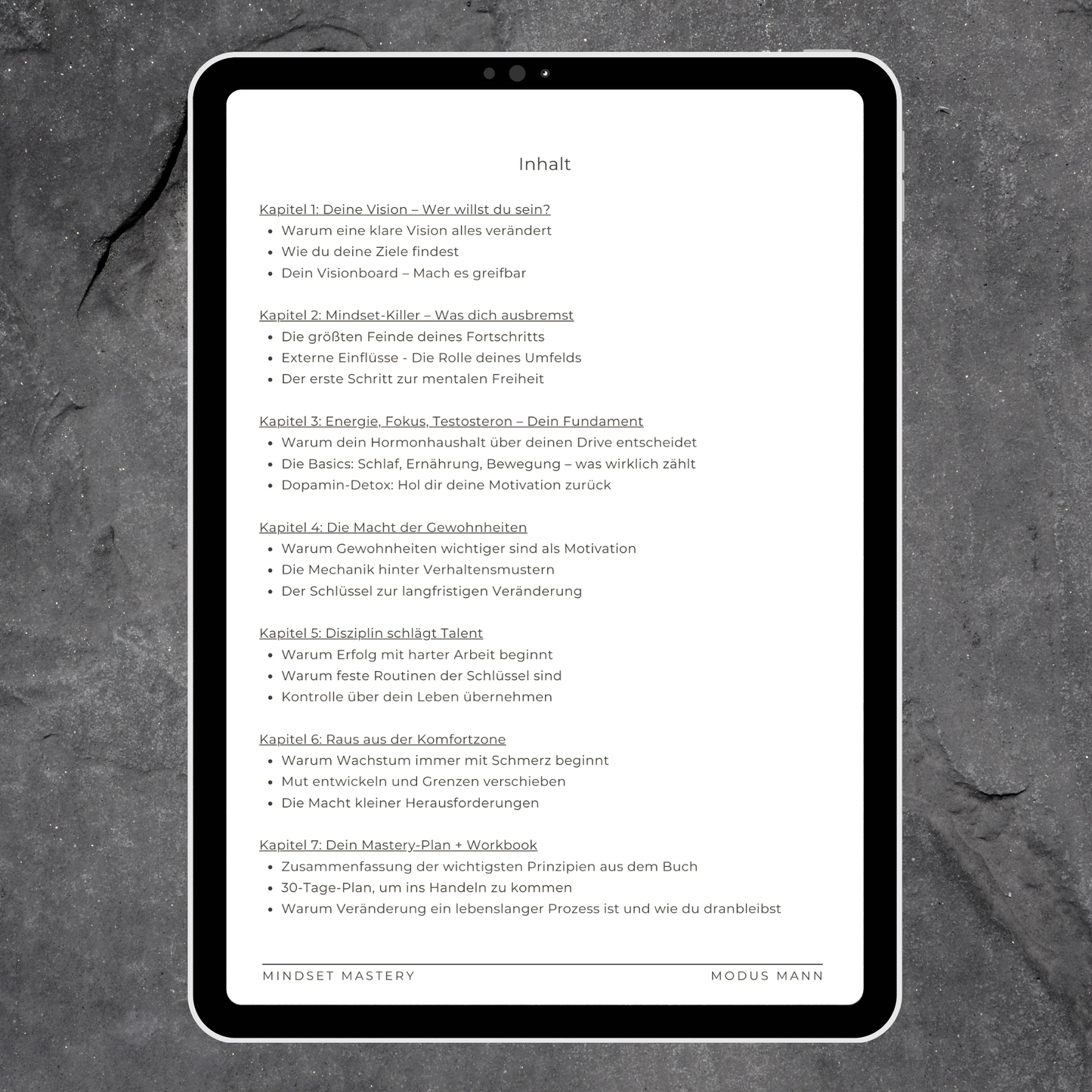 Mindset Mastery – Von schlechten Gewohnheiten zu einem starken Mindset