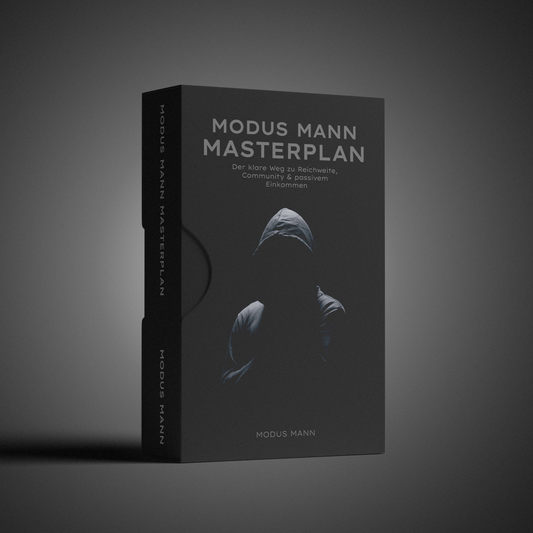 Modus Mann Masterplan – Dein Weg zu Reichweite, Community & passivem Einkommen
